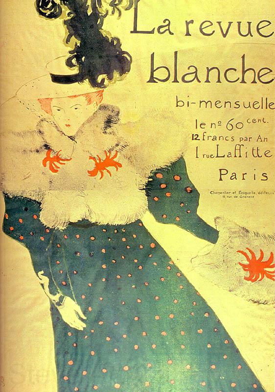  Henri  Toulouse-Lautrec La Revue Blanche